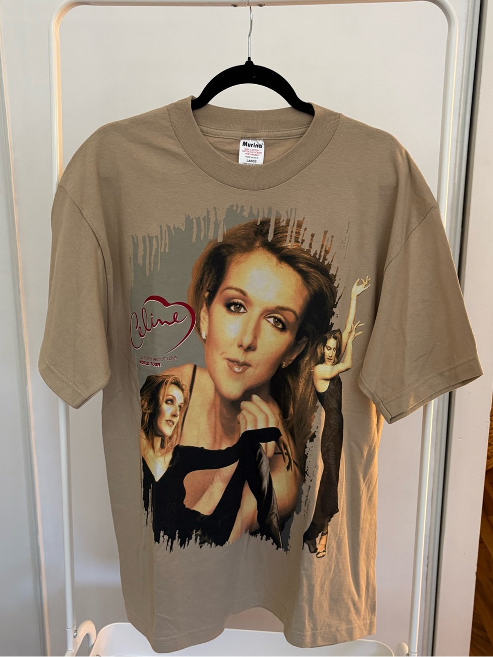 Celine Dion Concert Tee | 1999 Let’s Talk About Love Tour